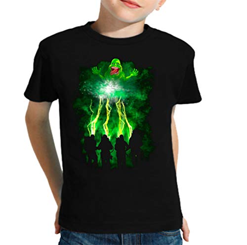 The Fan Tee Camiseta de NIÑOS Cazafantasmas Ghostbusters Mocosete Retro 001 3-4 años