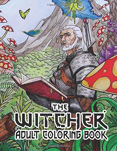 The Witcher Coloring Book: Color your favorite characters and live their legendary story!