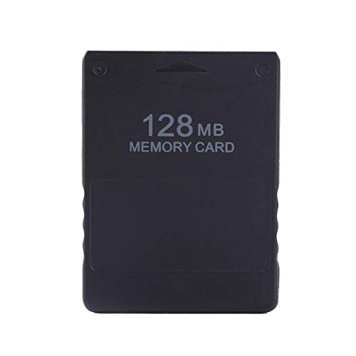 Tihebeyan Tarjeta de Memoria, Almacenamiento de la Tarjeta de Memoria de Alta Velocidad 8-256M para Juegos de Sony Playstation PS2 McBoot(128M)