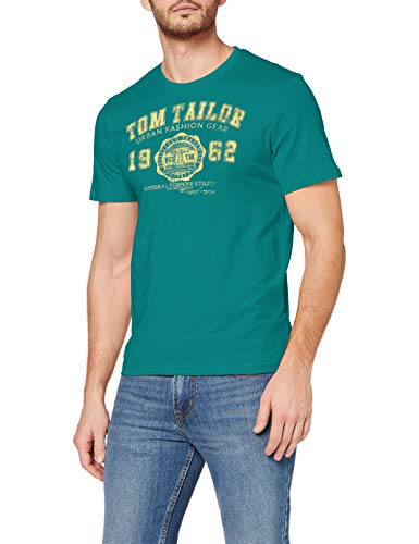 Tom Tailor Logo T-Shirt Camiseta, 21178, XXL para Hombre