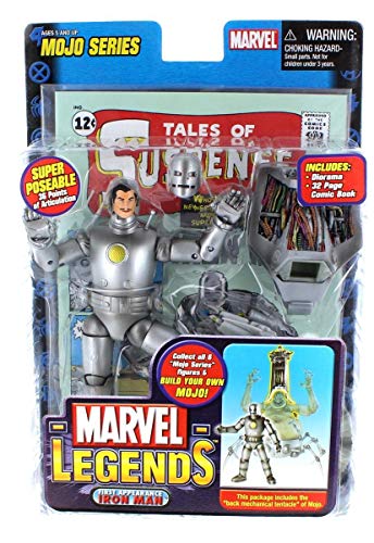 Toy Biz Marvel Legends, Iron Man First Appearance; Mojo Series, 15 cms + Comic