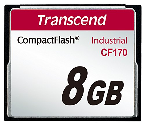 Transcend Industrial - Memoria Compact Flash de 8 GB (mlc)