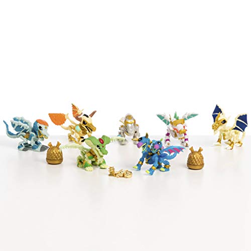 Treasure X- Figuritas coleccionables de Dragones, rasga, rompe y cava para encontrar el tesoro (Famosa 700015111), Multicolor , color/modelo surtido