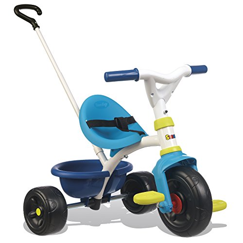 Triciclo Be Fun azul con volquete (Smoby 740323)