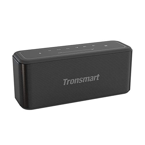 Tronsmart Mega Pro Altavoz Bluetooth 60W，Altavoz inalámbrico Portátil con TWS & NFC，Sonido Digital 3D，Panel Táctil，10H de Reproducción Continua y Manos Libres para Fiesta, Hogar, Playa, Viajes - Negro