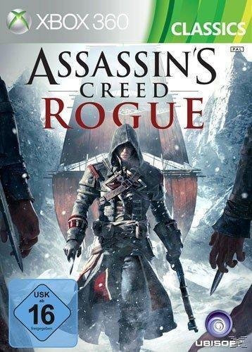 Ubisoft Assassin's Creed Rogue, Xbox 360 Básico Xbox 360 Alemán, Inglés vídeo - Juego (Xbox 360, Xbox 360, Acción / Aventura, M (Maduro), Soporte físico)