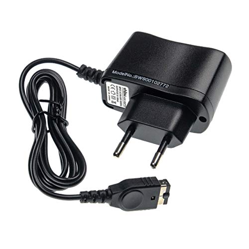 vhbw Fuente de alimentación Compatible con Nintendo DS (1ª Generación) & Gameboy Advance SP -Cable de Carga, Cargador, Cable de alimentación (5V)