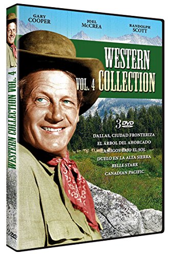 Western Collection Vol. 4: Dallas, Ciudad Fronteriza + El Árbol del Ahorcado + Amigos Bajo el Sol + Duelo en la Alta Sierra + Belle Starr + Canadian Pacific [DVD]