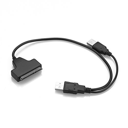 Winbang Cable convertidor, Cable Adaptador USB 3.0 a 2.0 para Disco Duro SATA de 2.5"