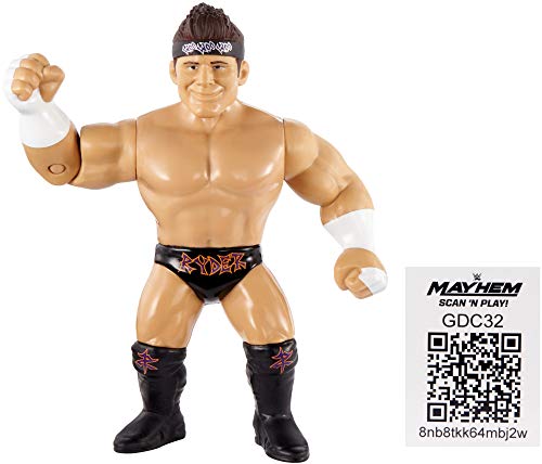 WWE Retro Aplicación Zack Ryder Figura Serie 8 4.5 " Lucha Libre Mattel Figura