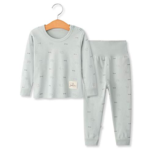 100% algodón Baby Boys Pijamas Set Ropa de Dormir de Manga Larga (6M-5 Años) (Tag70 (4-5 años), Patrón 9(Cintura Alta))