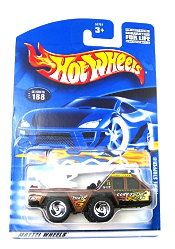 #2001-188 Flame Stopper Razors/Yellow Wheels Collectible Collector Car Mattel Hot Wheels 1:64 Scale by Hot Wheels