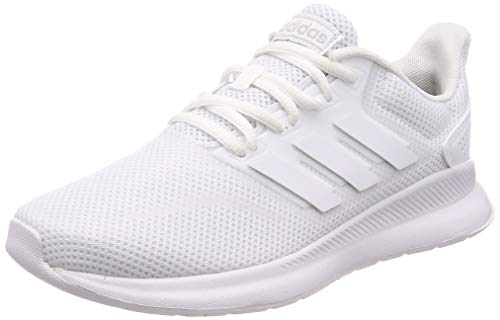 adidas RUNFALCON, Zapatillas de Trail Running Mujer, Blanco (FTWR White/FTWR White/Core Black), 41 1/3 EU