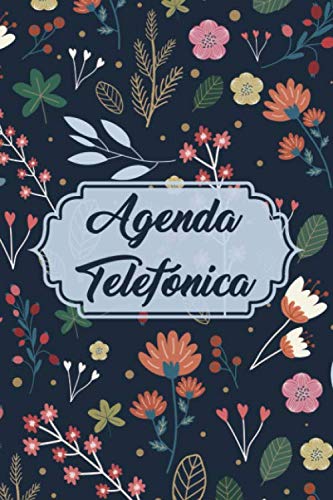 Agenda Telefónica: Cuaderno útil para mantener y organizar contactos | Directorio telefónico alfabético | agenda telefónica et libreta de direcciones ... de regalo | 157 páginas | Pequeño formato A5