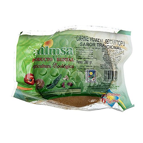 Ahimsa Seitan Tofu Tradicional Bio 280 Gr Vegano 280 Gramos 280 ml