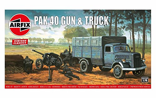 Airfix PAK 40 75mm antitanque Pistola y Camiones 1:76