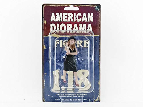 American Diorama 38186 - Coche en Miniatura de colección, Color Beige y Negro