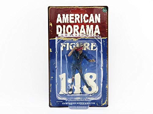 American Diorama - Coche en Miniatura de colección, 38199, Azul