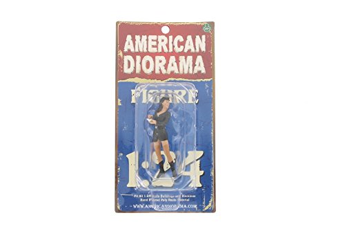 American Diorama Costume Babe Brooke, Negro 23918 - 1:24 Escala Pintada a Mano Diorama Accesorio