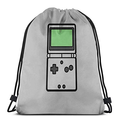 AOOEDM Gameboy Advance Sp Sport Sackpack Mochila con cordón Bolsa de gimnasio Saco