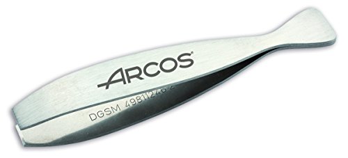 Arcos Gadgets Profesionales - Pinza para Pescado Acero Inoxidable, Tamaño de 110 mm, Color Gris
