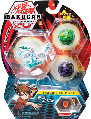 BAKUGAN- Starter Pack Modelo 9, 6055456, Multicolor