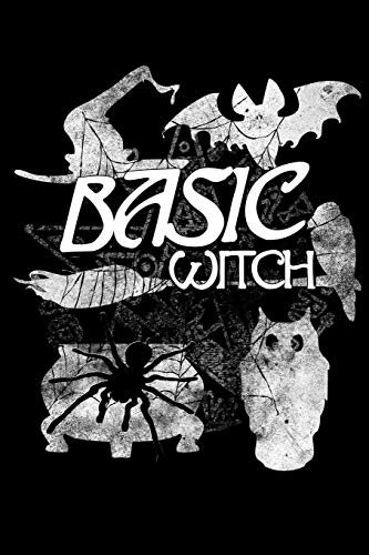 Basic Witch: Blank Paper Sketch Book - Artist Sketch Pad Journal for Sketching, Doodling, Drawing, Painting or Writing [Idioma Inglés]