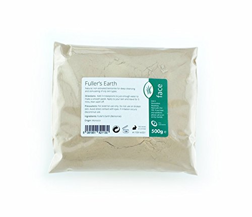 Bentonita natural y con calcio para pieles grasas, 500 g