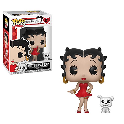 Betty Boop - Figura Funko Pop - Betty Boop c/Pudgy