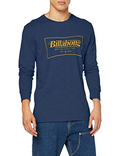 BILLABONG TRD Mrk LS tee Camiseta, Azul (Dark Blue 709), One Size (Tamaño del Fabricante: XL) para Hombre