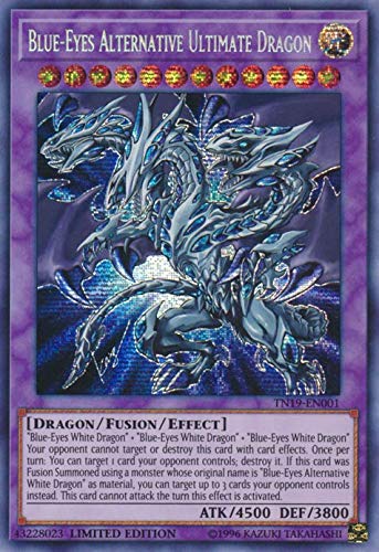 Blue-Eyes Alternative Ultimate Dragon TN19-EN001 - Prismático secreto raro - Edición limitada