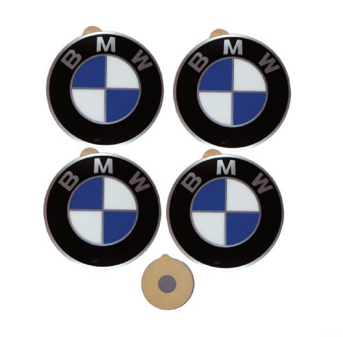 BMW Original Centro de la rueda Cap emblemas adhesivos pegatinas 45 mm