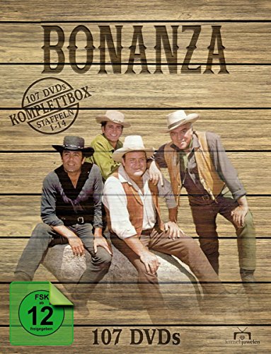 Bonanza - Komplettbox, Staffeln 1-14 (107 Discs) [Alemania] [DVD]
