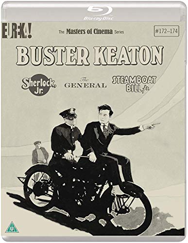 Buster Keaton: 3 Films(Sherlock Jr., The General, Steamboat Bill, Jr.) [Masters of Cinema] [Blu-ray]