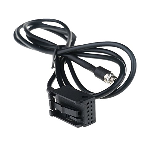Cable adaptador de audio AUX de 3,5 mm hembra compatible con BMW E39 E53 X5 M Z4 E83 E85 E86 X3 Mini Cooper Pod iP Android MP3