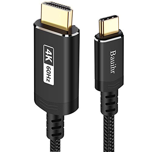 Cable USB C a HDMI (4 K a 60 Hz), USB tipo C a HDMI 2.0