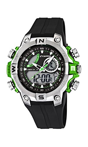 Calypso watches K5586/3 - Reloj Hombre Analógico-Digital Sumergible, color negro