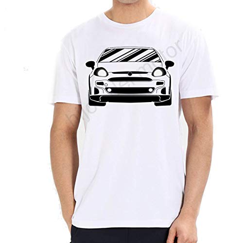 Camiseta Fiat Abarth Punto EVO 2011 (Blanco, M)