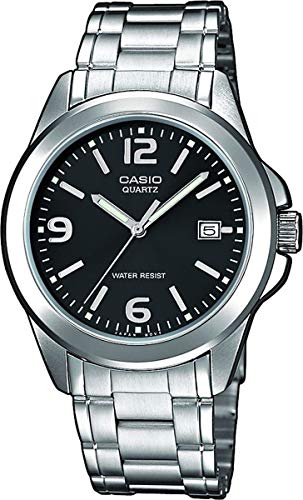 Casio Collection LTP-1259PD-1A, Reloj para Mujer, Acero Inoxidable, Plateado