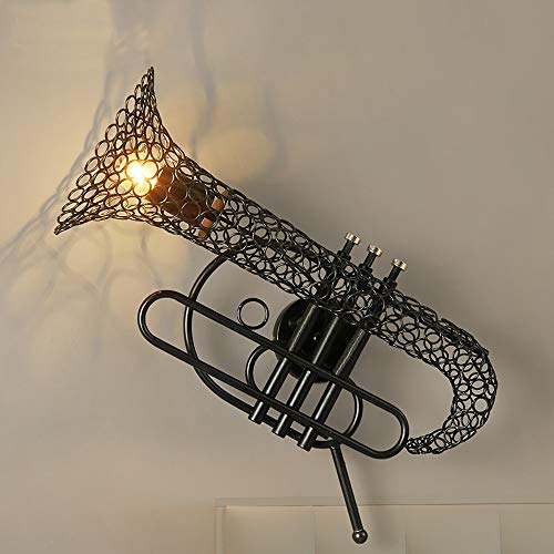 ChangHua1 Lámpara De Pared En Forma De Cuerno De Diseño Creativo/Lámpara De Pared Integrada/Sala De Estar/Comedor/Iluminación Decorativa del Dormitorio