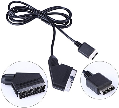 Childhood 1.8m 6Ft RGB SCART cable TV por cable AV para Playstation PS2 PS3 una línea delgada consola