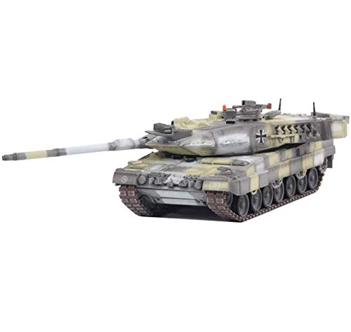 CMO Maqueta Tanque de Guerra, Tanque de Batalla Principal Leopard 2A7 Combate en la Ciudad Alemana Metal Militares Escala 1/72, 6,1 x 1,9 Pulgadas
