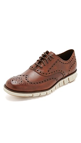 Cole Haan Zerogrand Wing, Zapatos de Cordones Oxford para Hombre, British Tan, 40 EU