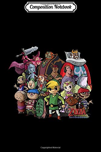 Composition Notebook: Nintendo Zelda The Windwaker Group Shot Graphic  Journal/Notebook Blank Lined Ruled 6x9 100 Pages