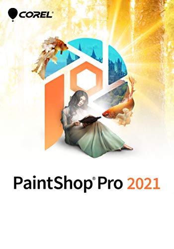 Corel PaintShop Pro 2021 | Software deedición de fotos y diseño gráfico | Funciones basadas en IA | Pro | 1 Dispositivo | PC | Código de activación PC enviado por email