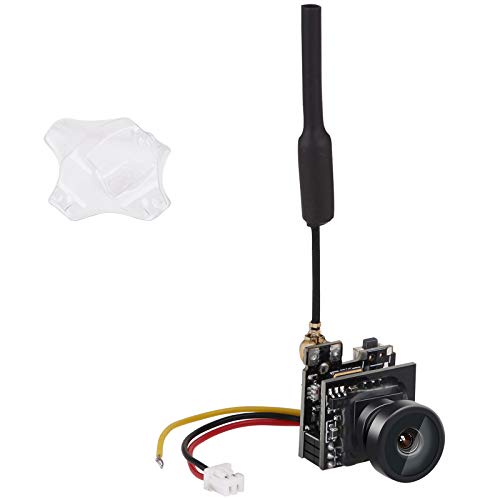 Crazepony-UK FPV Micro AIO Camera 5.8G 40CH 25mW Transmitter with Y Splitter for Tiny Whoop FPV Mini Drone by