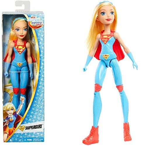 DC Super Hero Girls - Supergirl, muñecas Entrenamiento (Mattel DMM25)