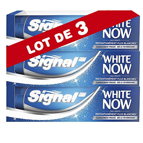dentífrico señal blanca Ahora 75ml - Lote de 3