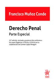Derecho Penal Parte Especial 22ª Edición 2019 (Manuales de Derecho Penal)