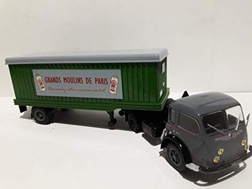 Desconocido 1/43 CAMION Truck Trailer Renault «FainéAnt» Grands MOULINS DE Paris (1950-1955)